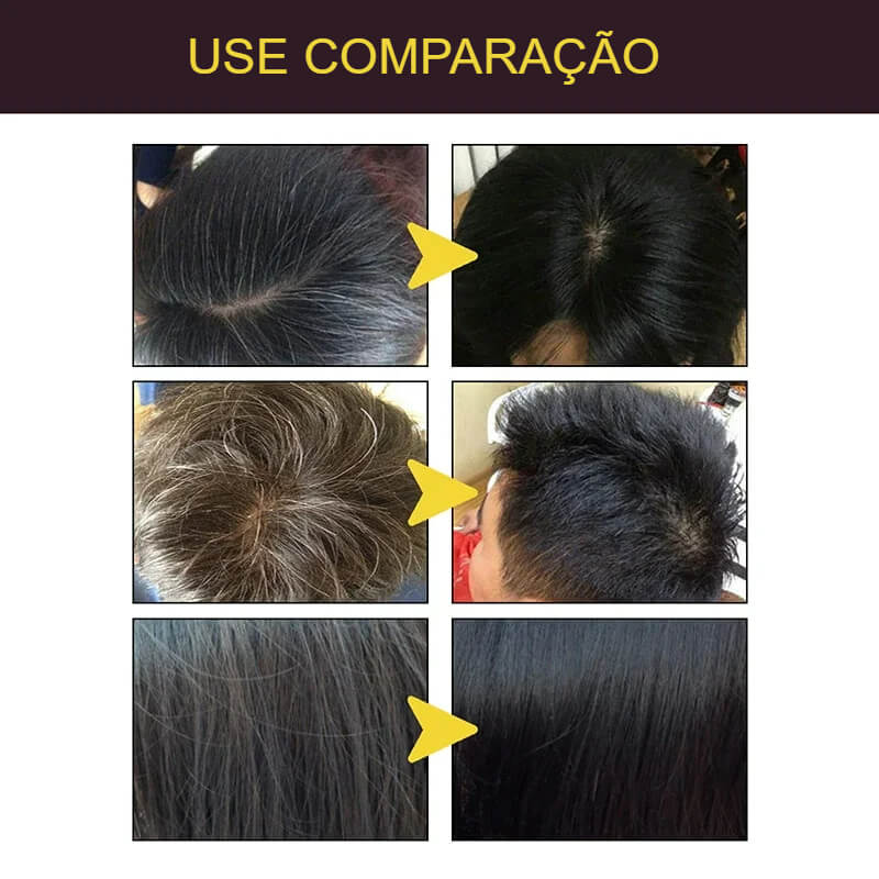 Shampoo Hair Dye Unissex 100% Natural - Cores Intensas em Cada Lavagem!