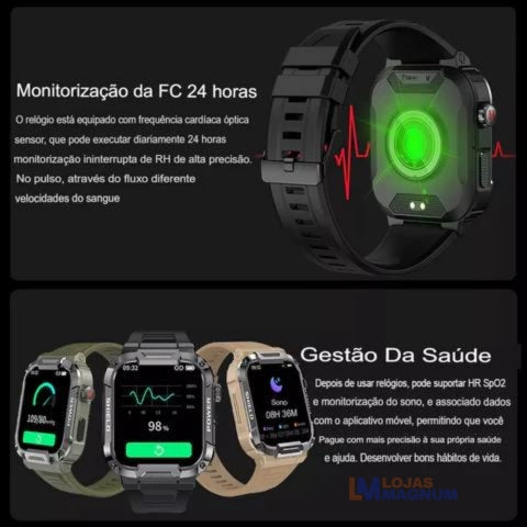 SmartWatch ANTI-IMPACTO Lançamento!  [Ultímas Unidades na Promoção]