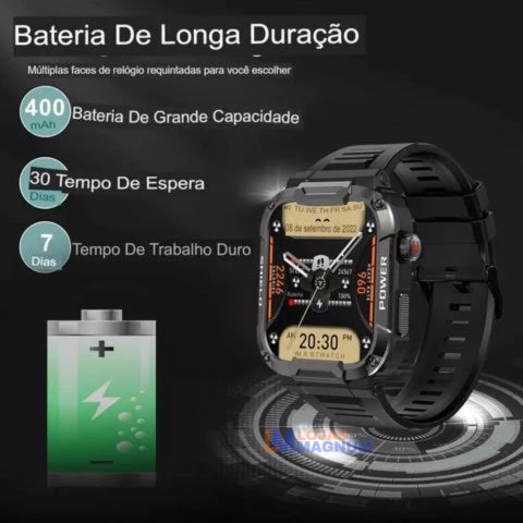 SmartWatch ANTI-IMPACTO Lançamento!  [Ultímas Unidades na Promoção]