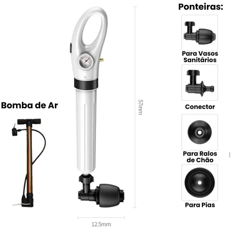 PowerBlast - Desentupidor de Alta Pressão - Solução Rápida e Econômica