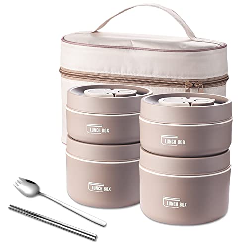 KIT POTES TÉRMICOS LUNCHBOX - PAGUE 2 E LEVE 4 + LANCHEIRA E TALHERES GRÁTIS