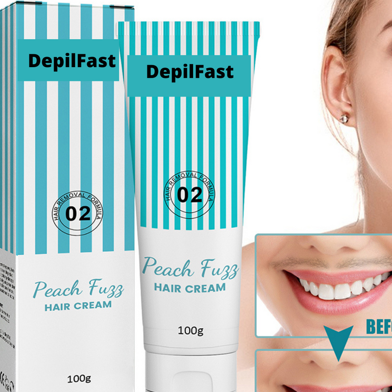 DepilFast® - Creme Depilador Para Rosto e Axilas